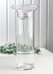 Glas-Leuchter Romeo, 2-tlg., Höhe ca. 21 cm