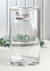 Glas-Leuchter Tanna, 2-tlg., Höhe ca. 16 cm