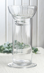 Glas-Leuchter Kelly GROSS, 2-tlg., Höhe ca. 21 cm